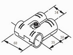 Metal Joints for Pipe Rack Jyj-9