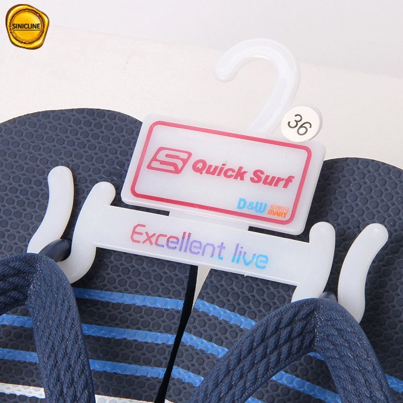 Sinicline Plastic Shoe Hanger Flip Flop Sandals Holder Hanger