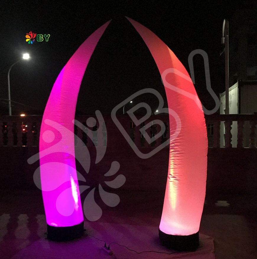 2020 Party Decoration Inflatable Lights Pillar Corn Tube LED Inflatables Advertising