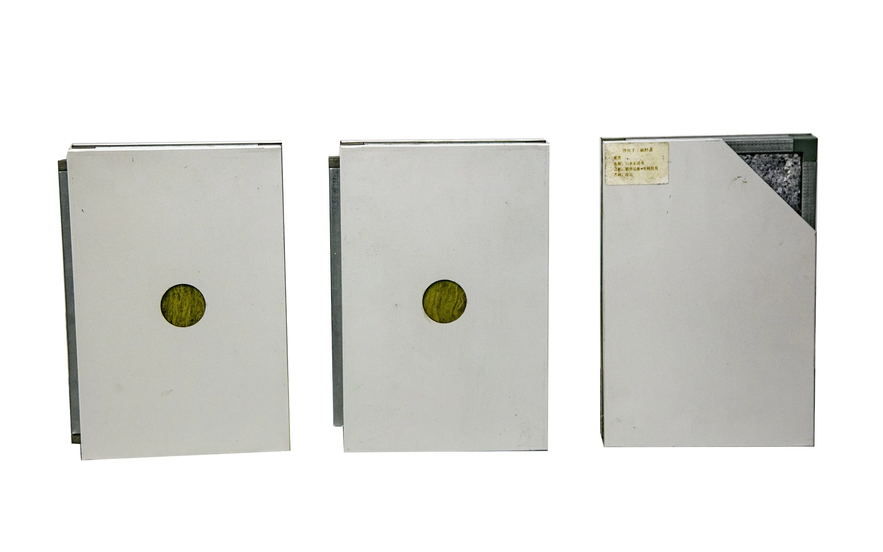 50mm Double Layer MGO Board Paper Honeycomb Sandwich Panel for Pharmaceutical Cleanroom