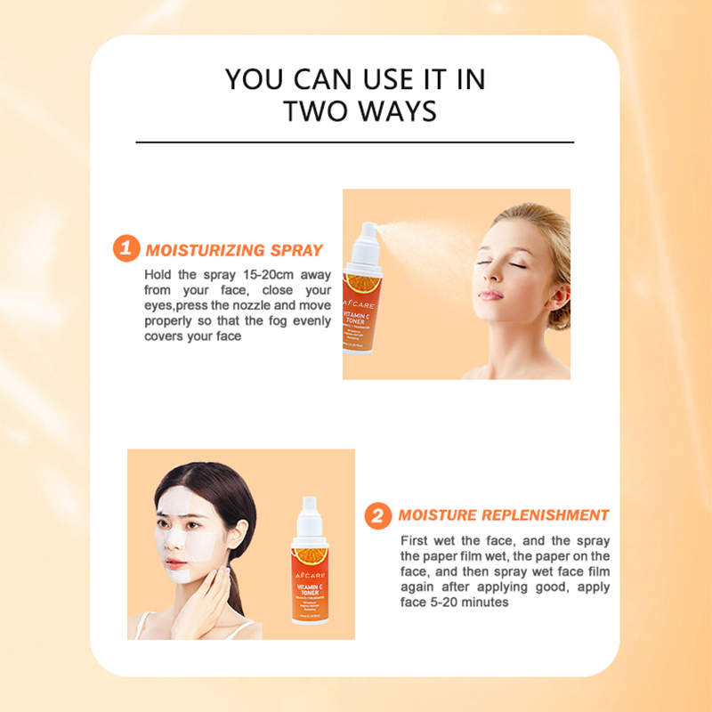 Vitamin C Anti-Allergy with Ha Moisturizing and Hydrating Toner Mist
