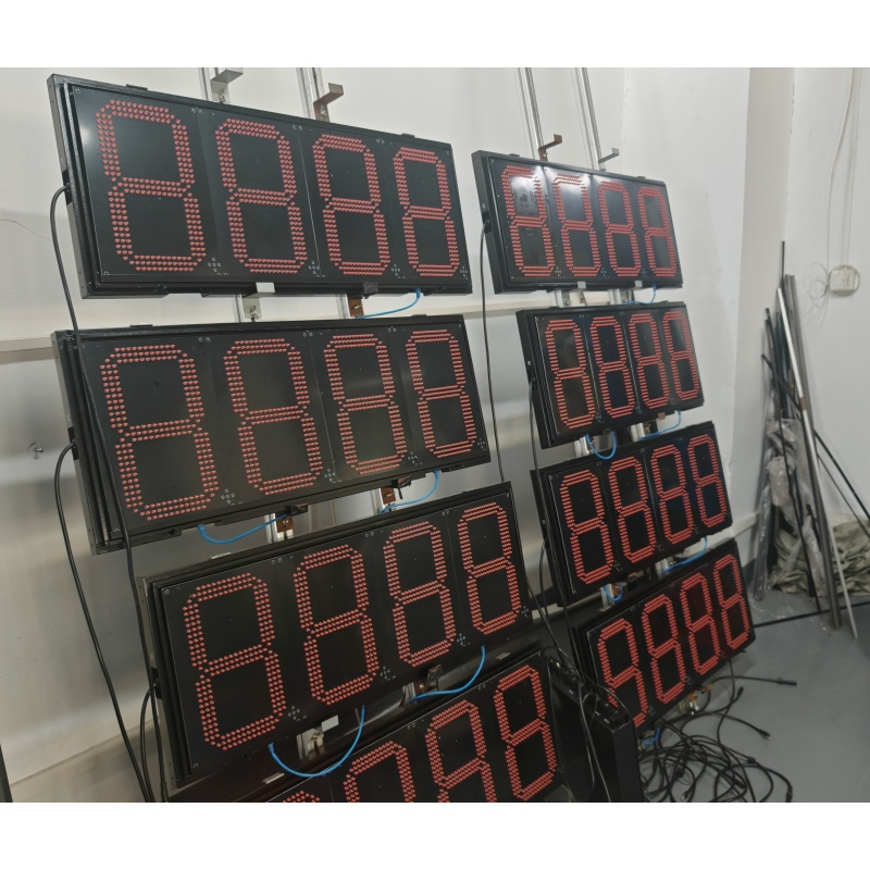 16inch LED Gas Fuel Price Sign with 7 Segment Large LED Display Digital