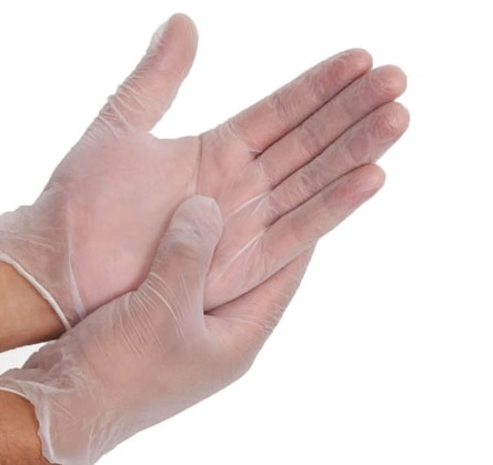 Disposable High Quality Protective PVC Powder Free Gloves