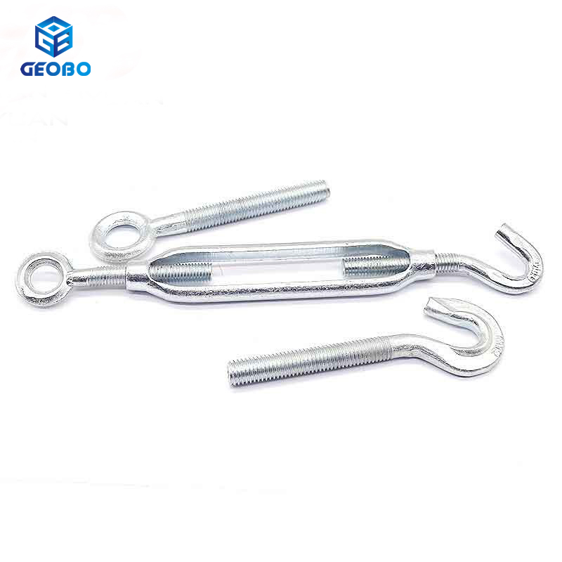 JIS Frame Type Turnbuckle Iron Turnbuckle Steel Cable Galvanised Turnbuckle