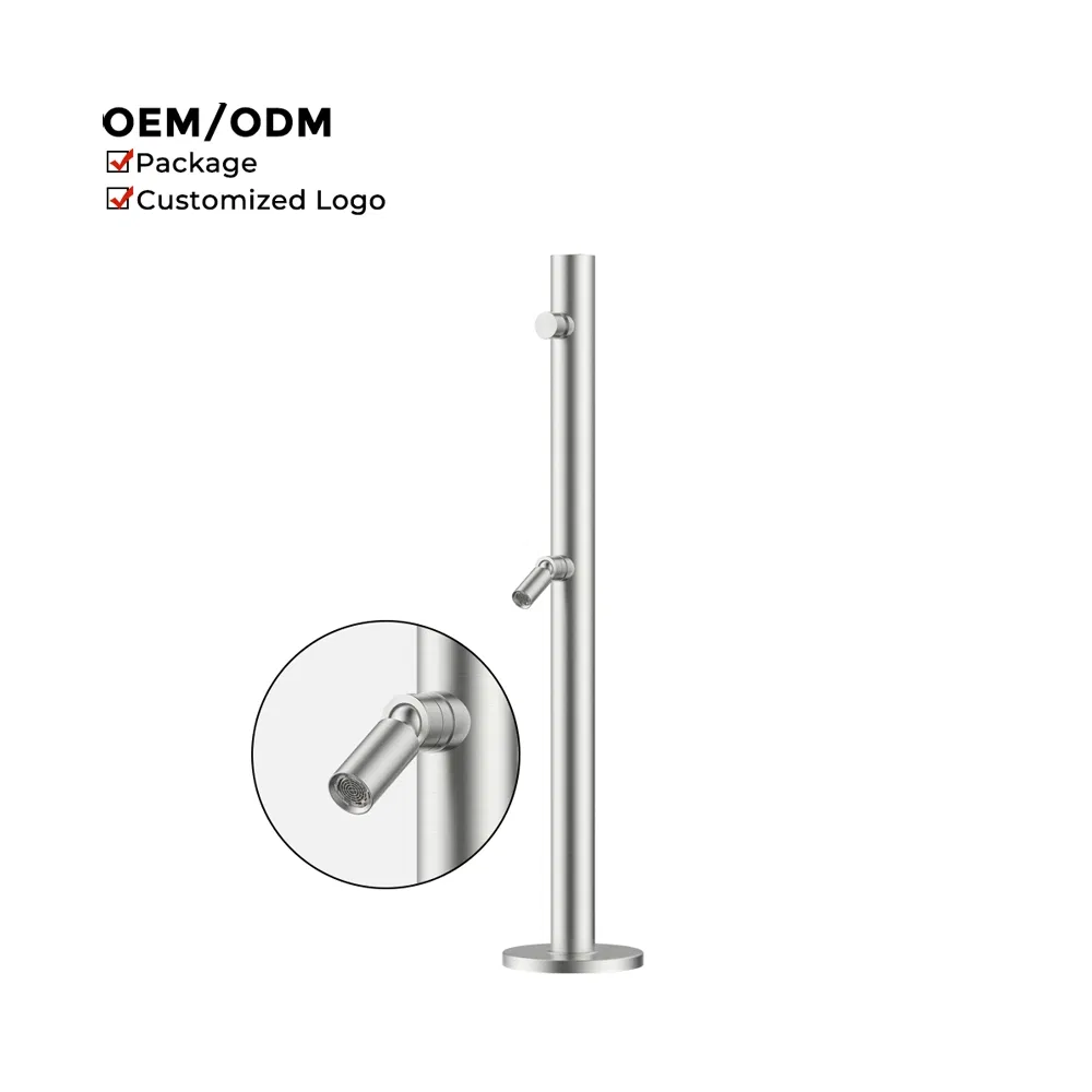 Versatile Cold and Hot Outdoor Shower Faucet for All Seasons