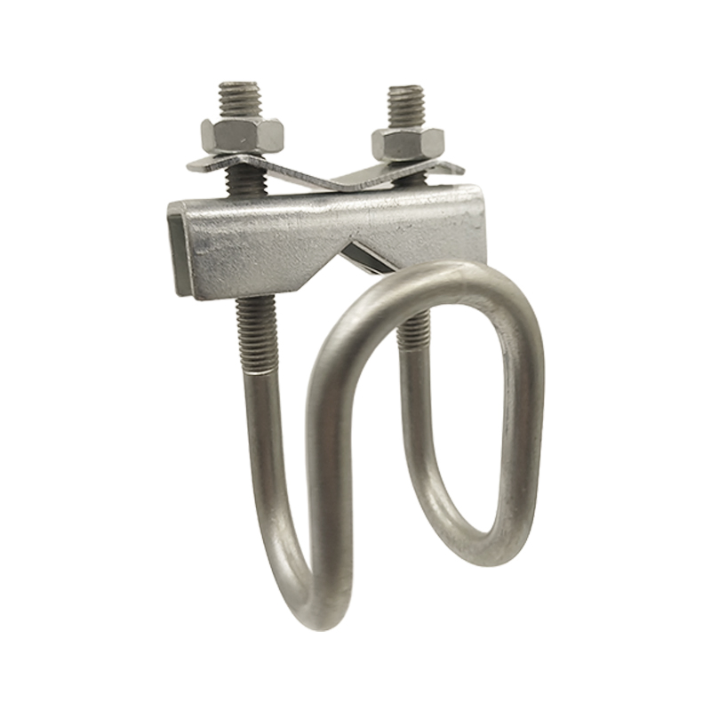 Factory Price Good Quality Double U Shape Clevis Tube Pipe Clamp Hanger