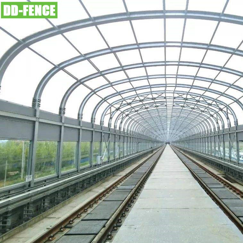 China Factory Noise Proof Wall Powder Coated Sound Barrier for Highway