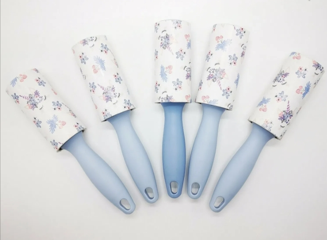 Disposable Sticky Roller for Clothes, Carpets, and Upholstery - Easy to Use Lint Remover