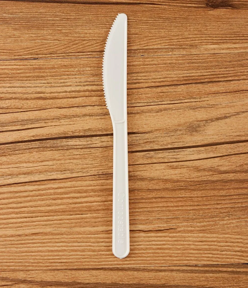 Good Quality Cpla Disposable Takeaway Eco-Friendly Biodegradable Utensils Spoon and Fork