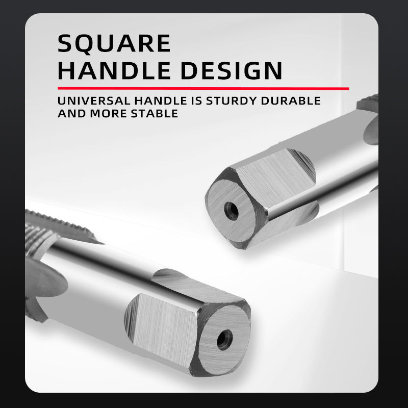 Machine-Used Hand Tap British G1/4 Pipe HSS Gas Tap CNC Machining Die Pipe Tap Drill Steel Material