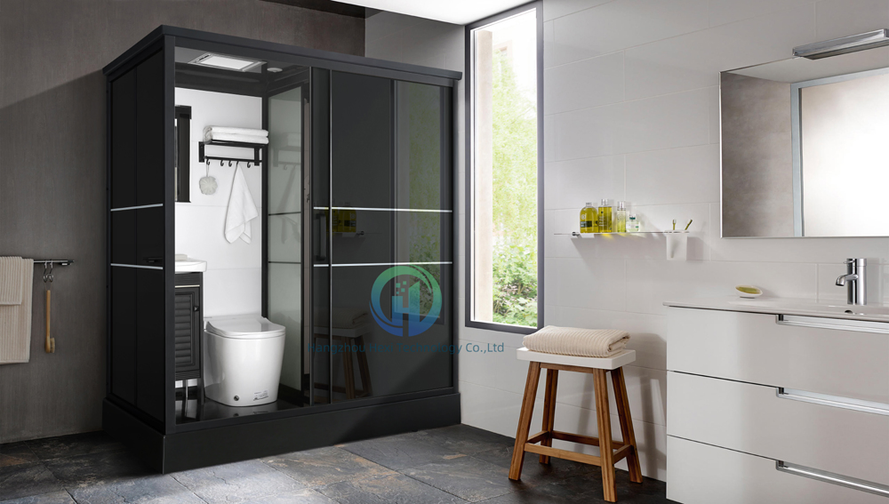Quick Install Shower Room with Toilet Prefab Modular Unit All in One Bathroom