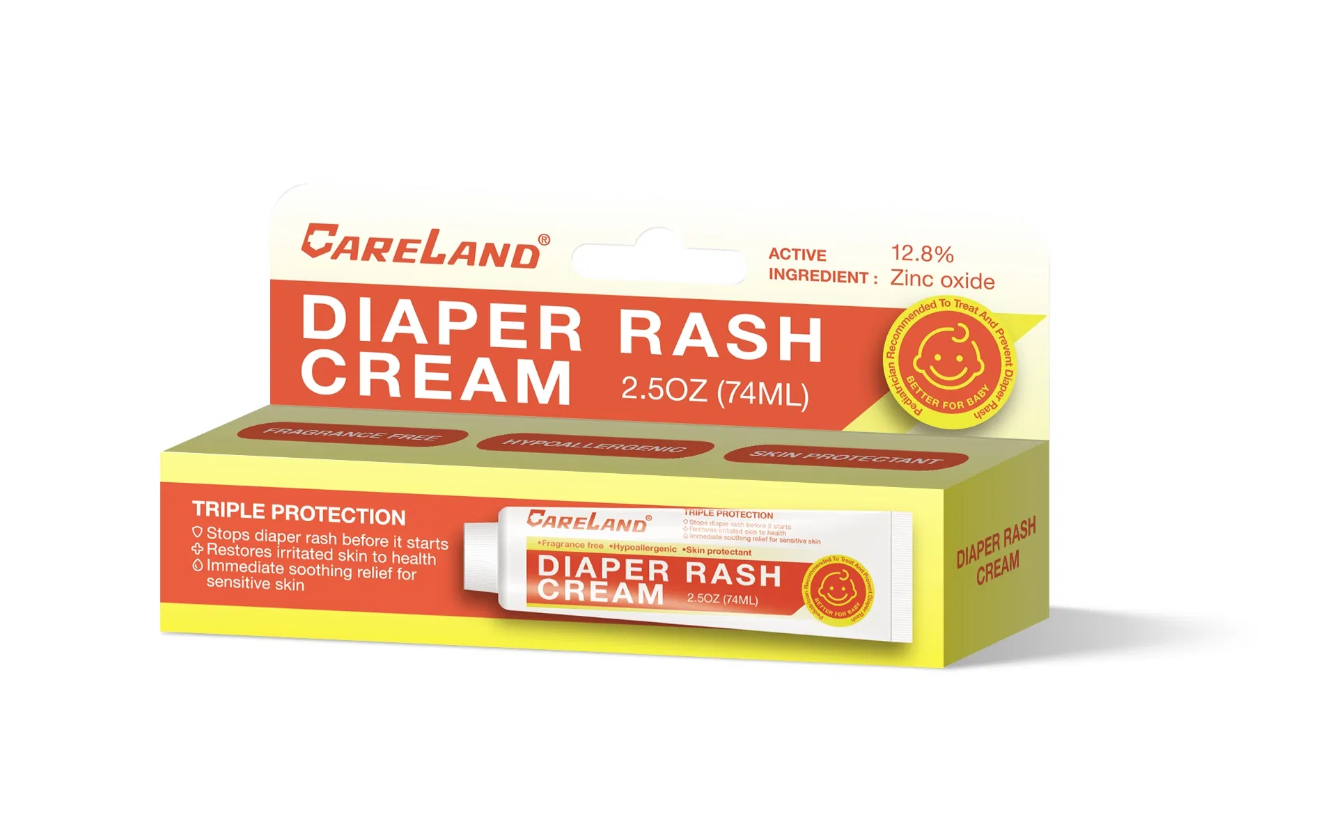 Natural Zinc Oxide Newborn Baby Diaper Rash Cream
