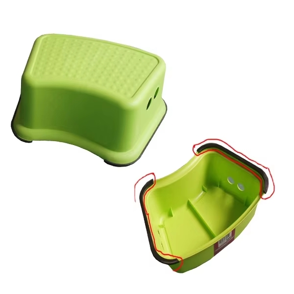 plastic Colorful Anti-Skid Bathroom Stool Children Use Hand Washing Bench