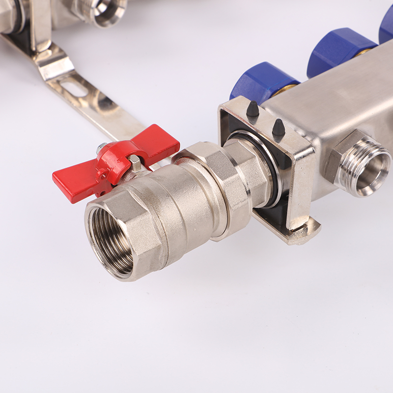 Underfloor Heating Plumbing System for Multilayer Pex Pipe M101 Stainless Steel Manifold
