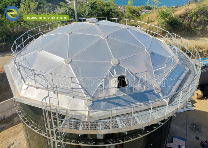Advanced 38m Diameter Internal Floating Roof for Fuel Storage