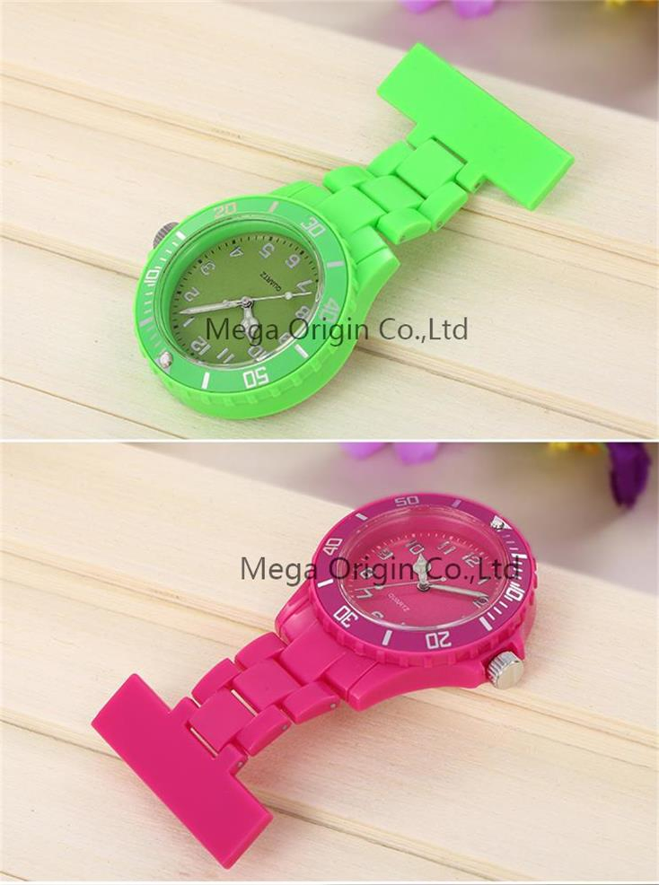 Custom Plastic Nurses Fob Watches for Nurse Doctor