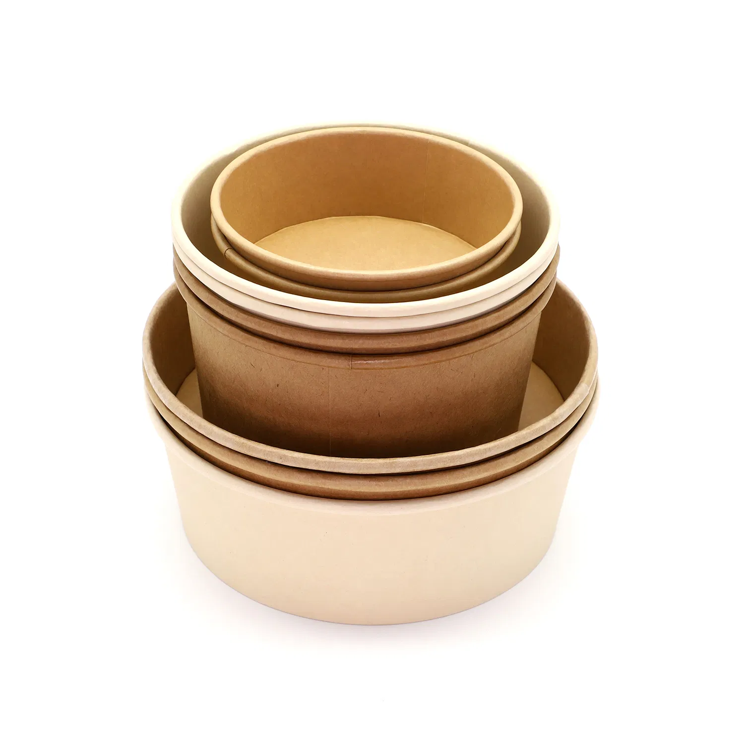 Biodegradable Customized Paper Soup Bowl/Salad Bowl for Party or Dinner