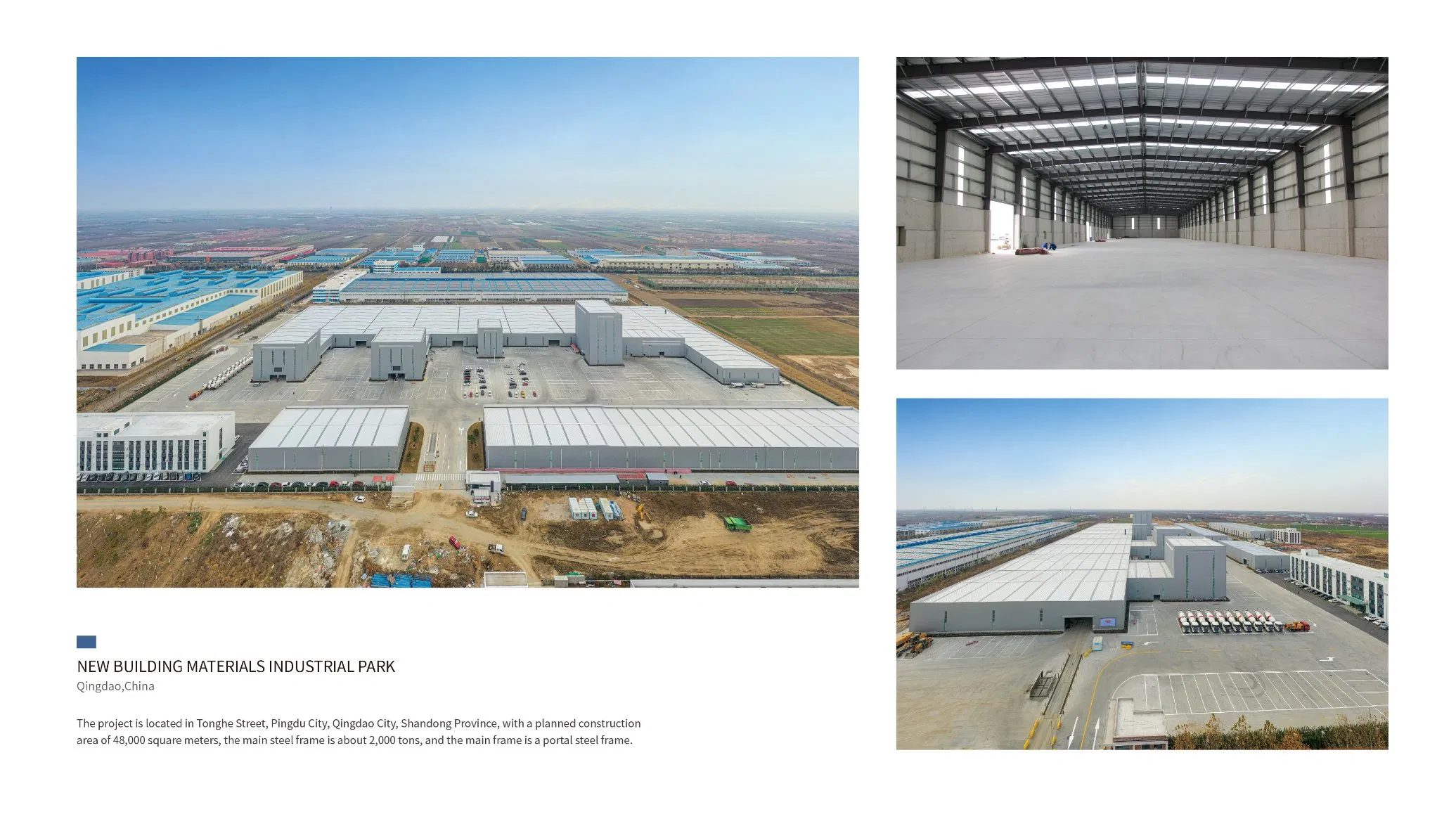 Customized Prefabricated House Steel Frame Structure Workshop Factory Office