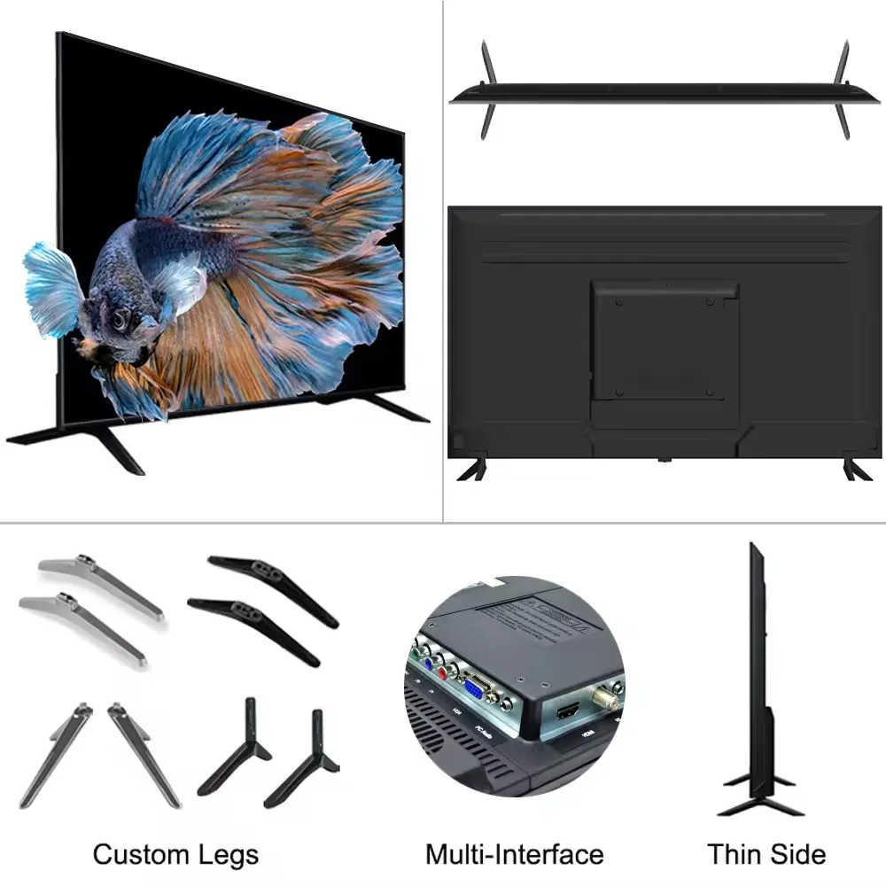 55-дюймовый 4K UHD Android Smart TV без рамки