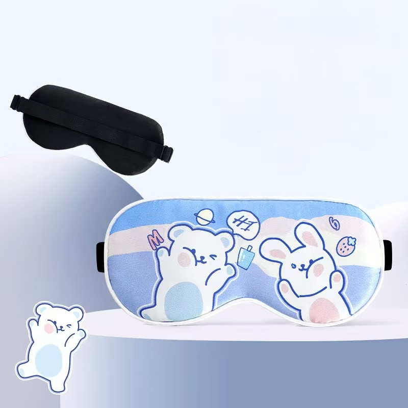 New Trend Breathable Silk Blackout Sleep Aid Steam Eye Mask
