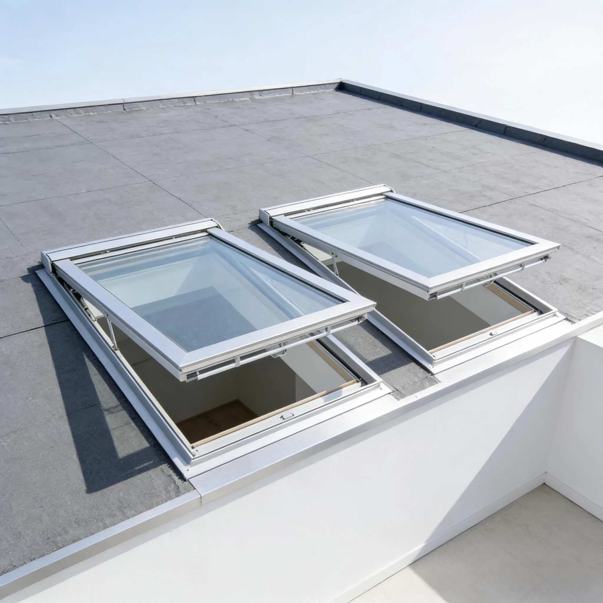 Modern Skylight Featuring 6061-T6 Alloy Wood Grain Transfer 2 5mm