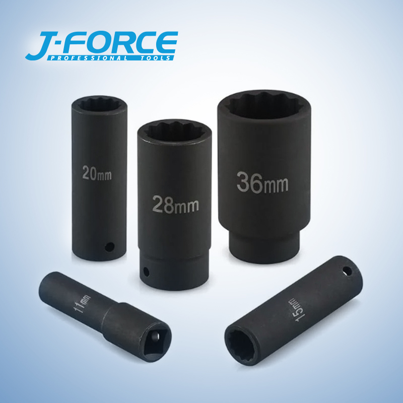 Набор ударных головок 1/2'' 26PCS для тяжелой техники