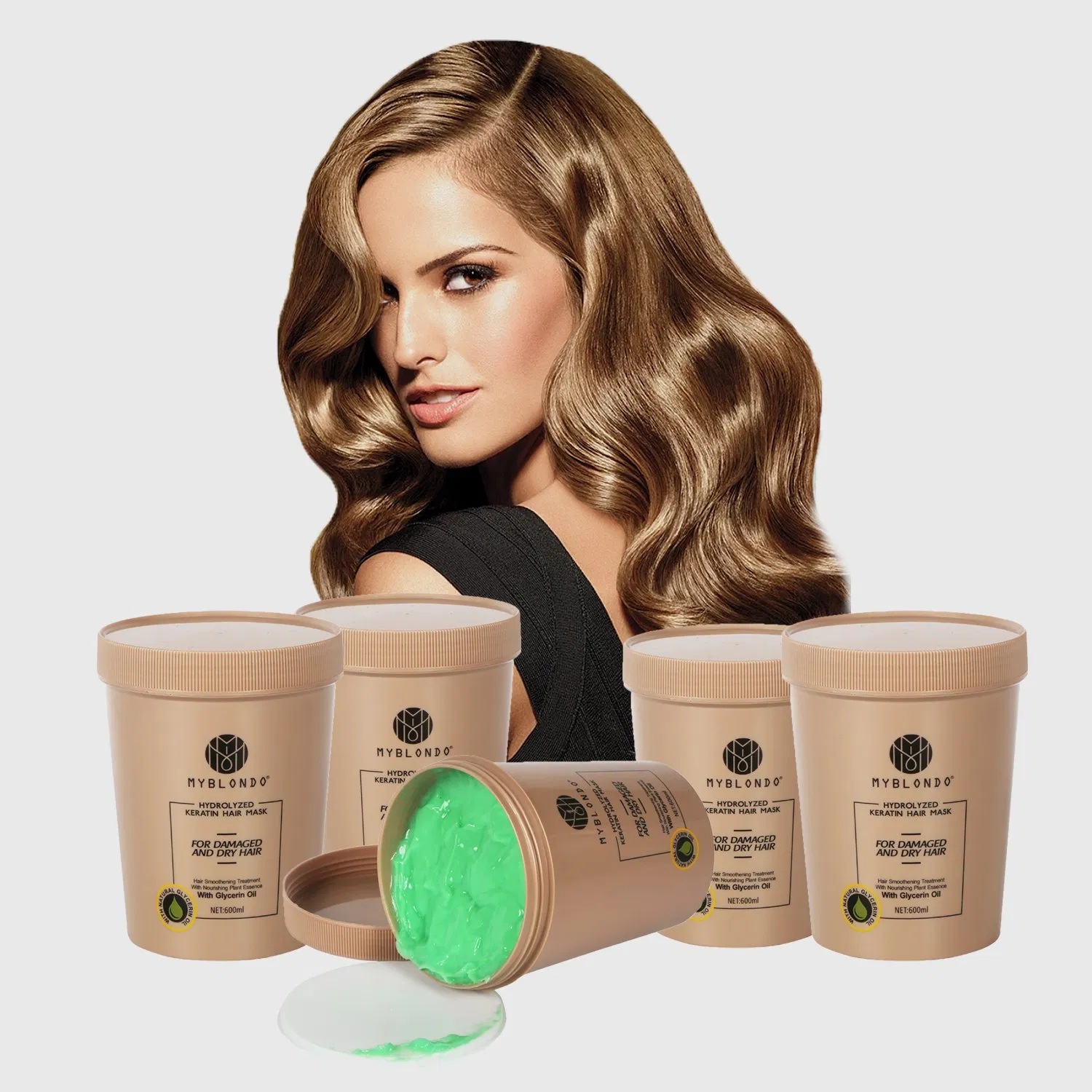 Private Label Protection Top Product Cream Treatment Moisturizing Hair Repair Cream