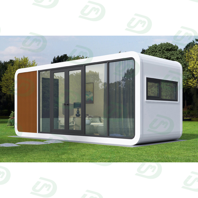 Prefabricated Modular Tiny Apple Cabin Container Portable Living House for Hotel