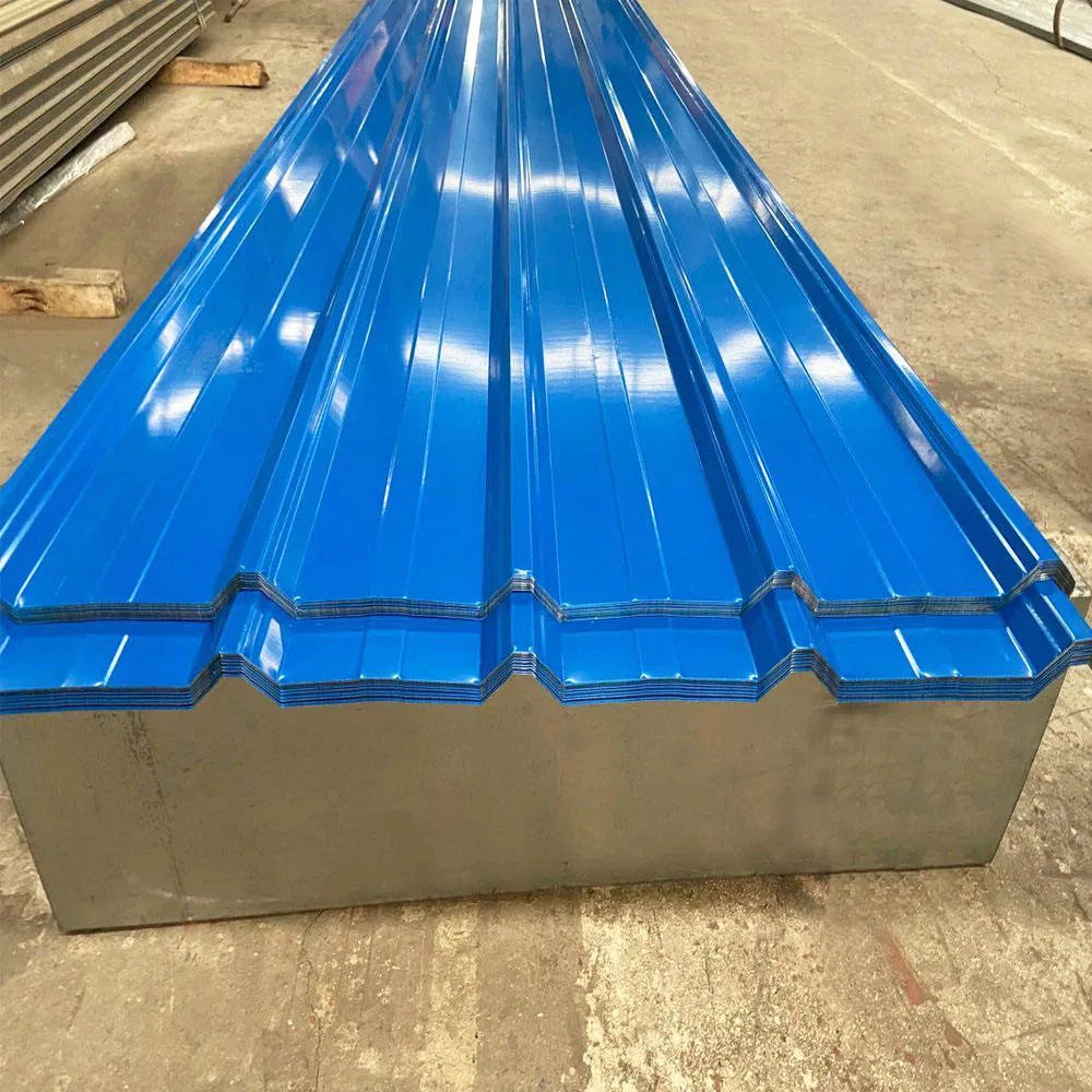 Colorful PPGI Corrugated Steel Roofing Sheets for Durable Roofing