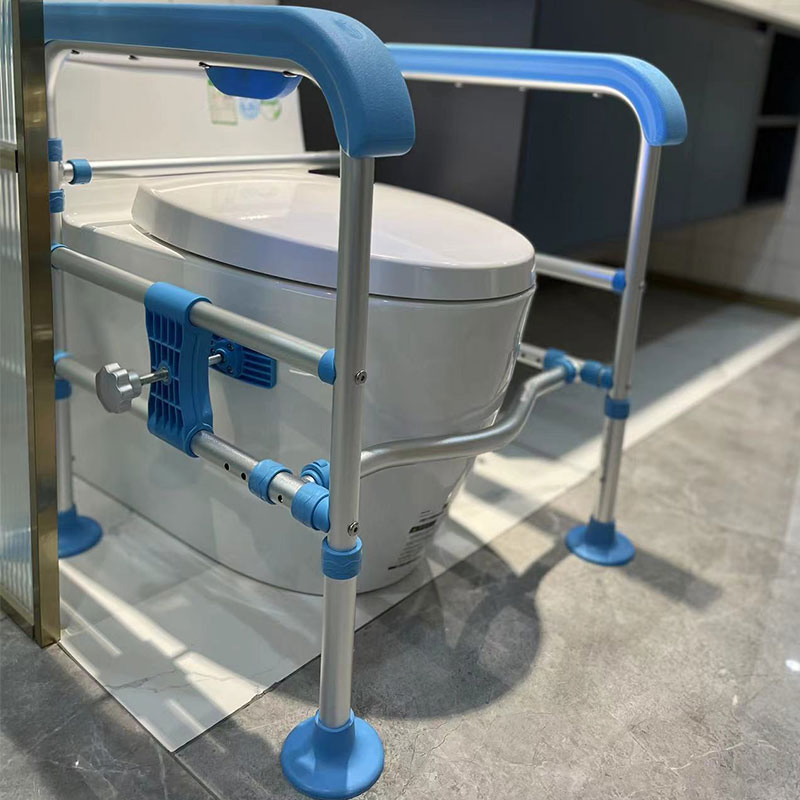 Bath Room Toilet Safe Antiskip Handrail Frame for Elderly