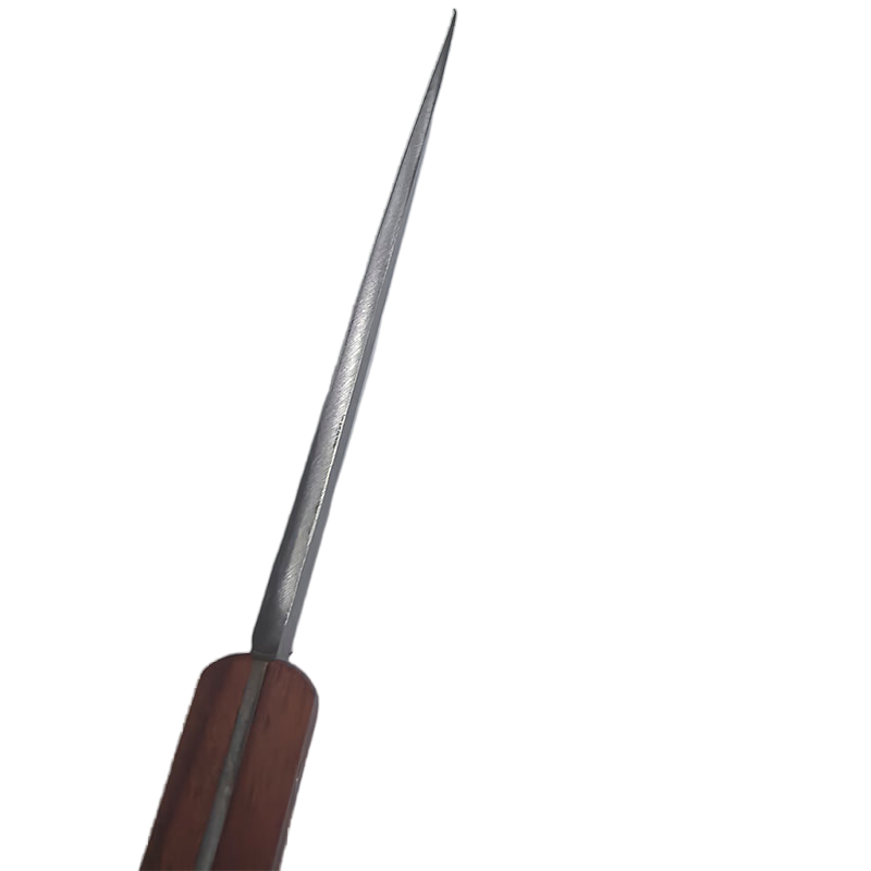 Премиальный кухонный нож 32 см, сталь, деревянная ручка