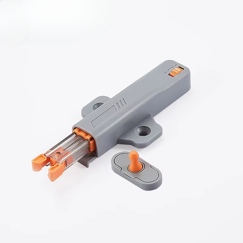 Cabinet Door Rebound Device Push to Open Touch Open Latch Plastic Damper Kitchen Furniture Hardware