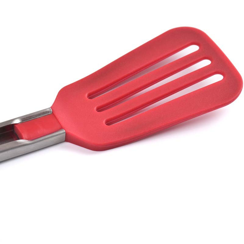 Cooking BBQ Tools Non-Stick Stainless Steel Locking Food Serving Bread Salad Steak Tong Clip Silicone Food Tong
