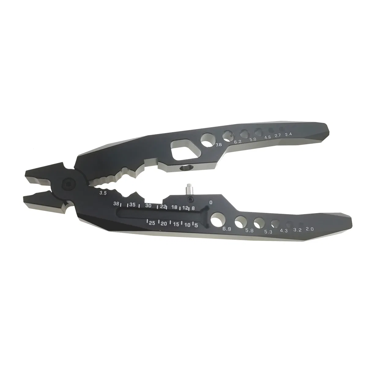 RC Car Metal Clamp Multi-Function Shock Absorber Pliers Ball Head Tools Black