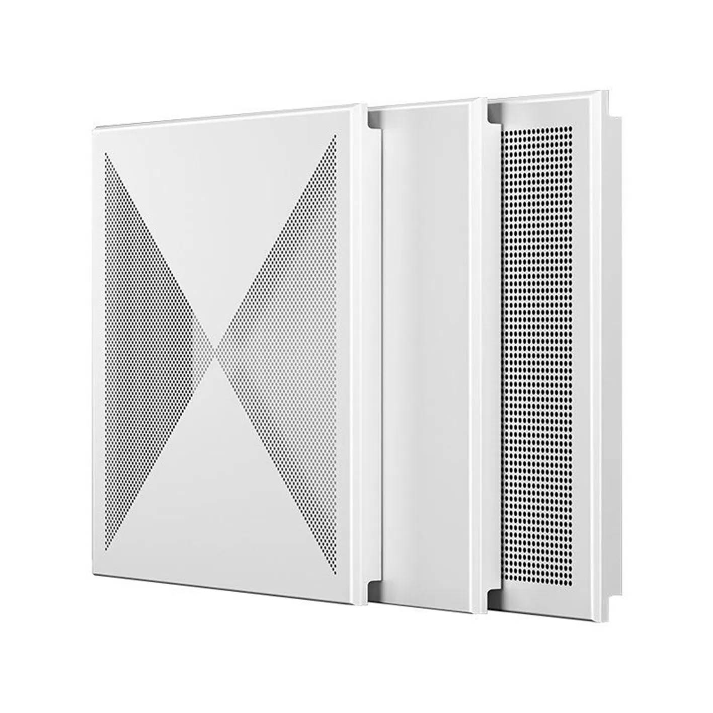 Stylish Luxurious Interiors Acoustic Aluminum Metal Ceiling Panel Soundproof Aluminium Acoustic Panel Ceiling Covering Ceiling Decoration