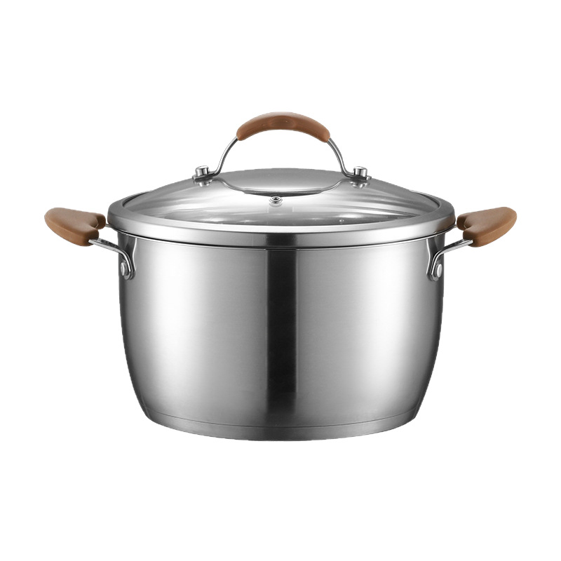 Versatile Large Capacity Soup Pot for Family Meals and Stews