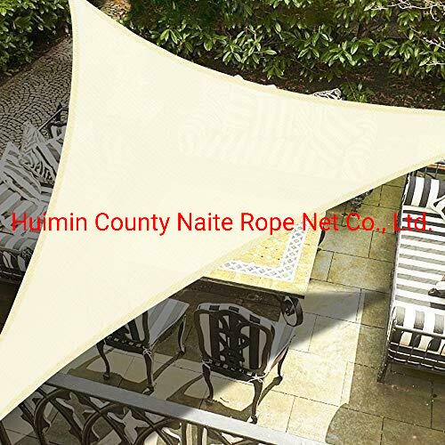 Best Quality Rectangle Triangle Square Waterproof LDPE Coated HDPE Sun Shade Net Canopy Shade Block Waterproof Sun Shade Sail for Greenhouse Carports