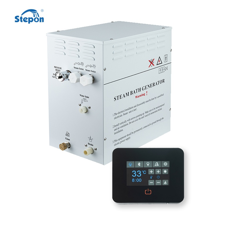 Stepon 9kw WiFi Sauna Bath Steam Generator for Steam Room De Vapor