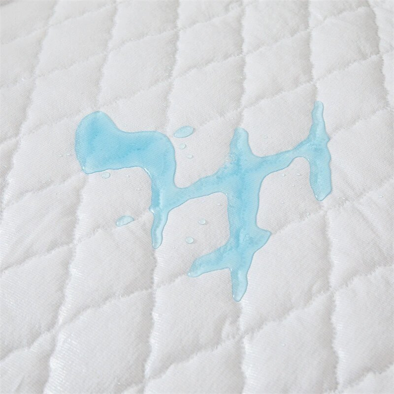 High Quality Quilted Mattress Topper Waterproof Bed Mattress Protect Cover