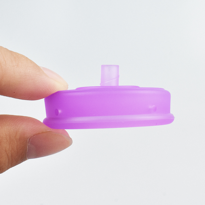Very Soft 100% Medical Silicone Foldable Beautiful Ladies Menstrual Cup for Girls