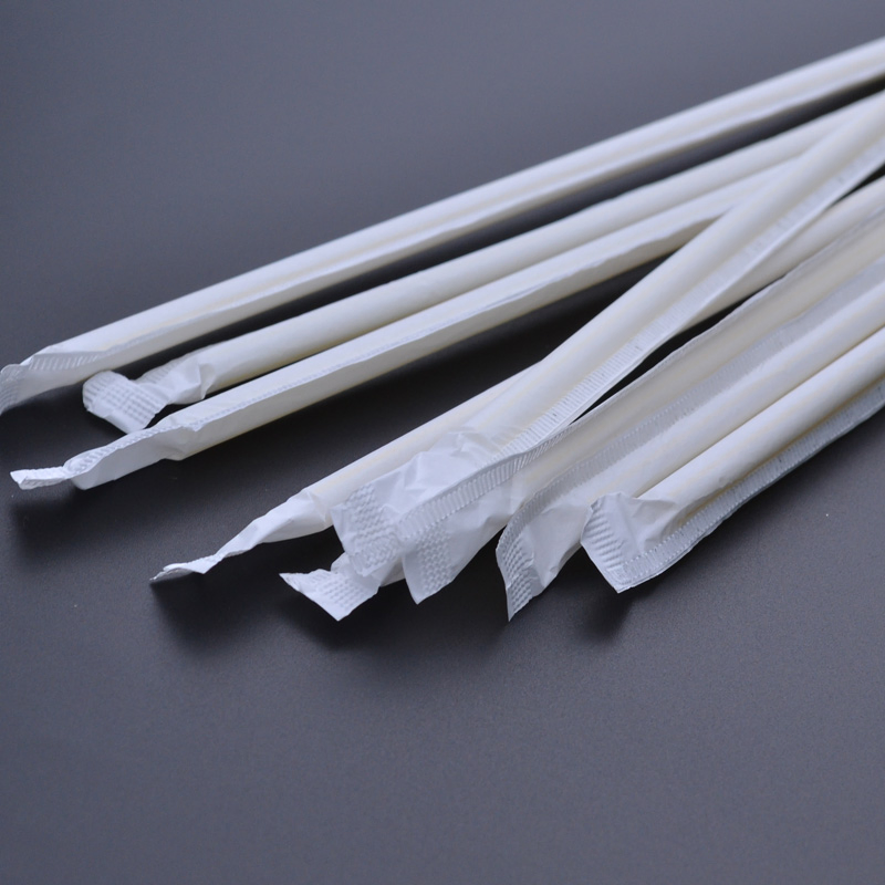 100% Biodegradable Compostable Drinking No Plastic Corn Starch Eco PLA Straw in Stock