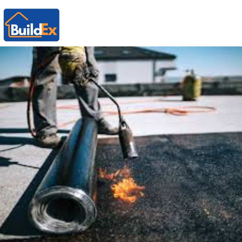 Heating Torch Membrane Dpc Tpo Blue Waterproofing Self Adhesive Membrane for Roofing