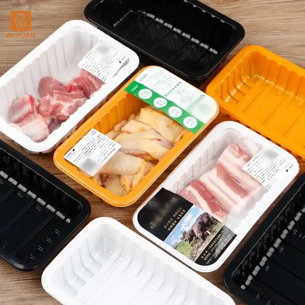 New Arrival Disposable PP Chicken Takeaway Packaging Box Sealed Plastic Tray for Chicken Container Packaging