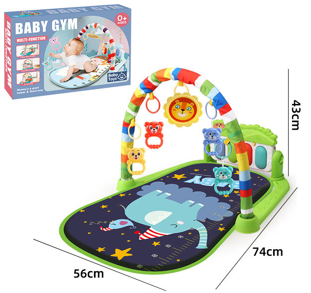 Multi-Functional Activity Gym Sleeping Game Carpet