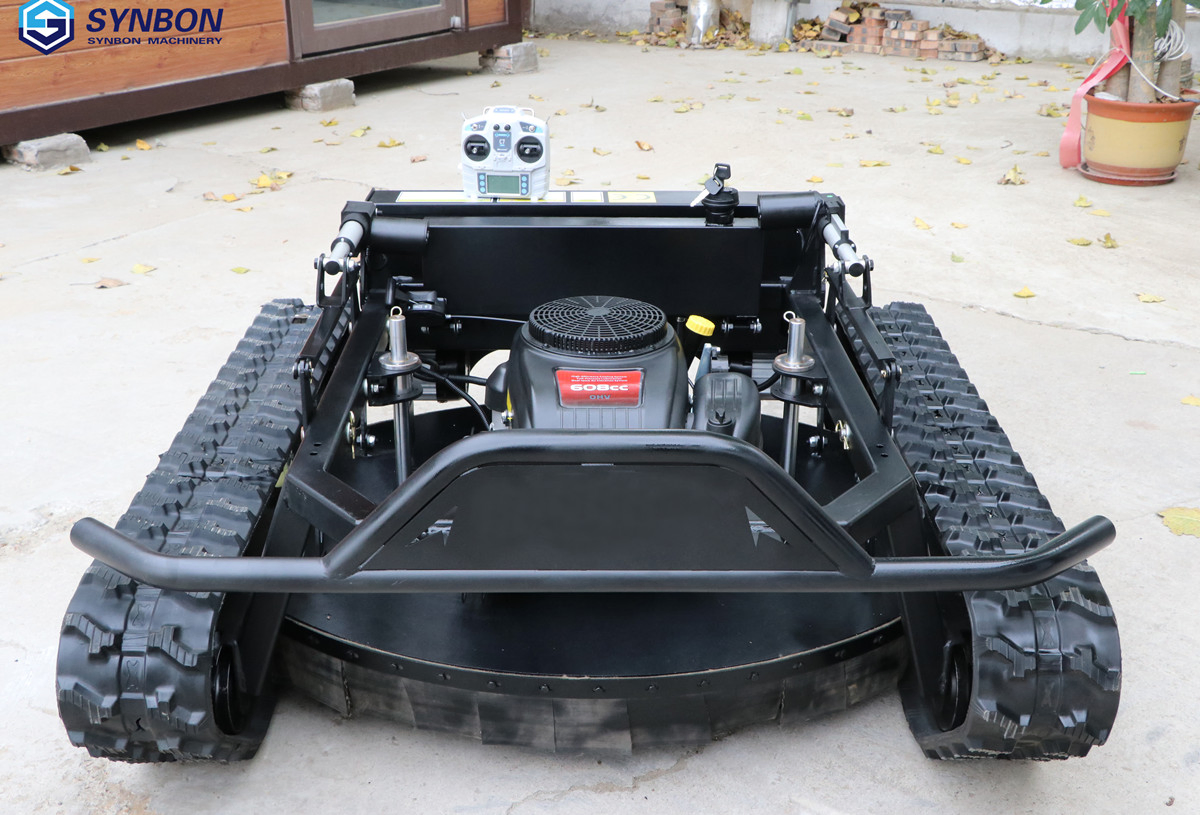 Робот-газонокосилка Synbon с GPS и пультом ДУ