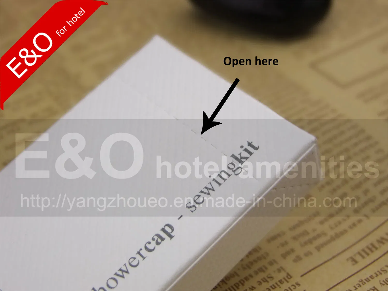 Wholesale Cheap Disposable Sewing Box Hotel Sewing Kit in Plastic Box