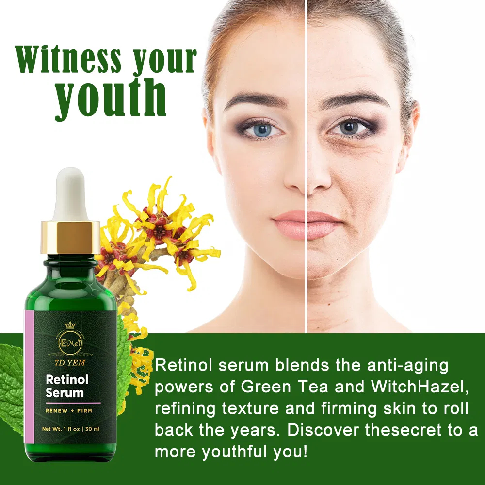 Private Label Facial Serum Set Hyaluronic Retinol S Vitamin C Serum 3 in 1 Anti Aging Rejuvenation Brightening Serum