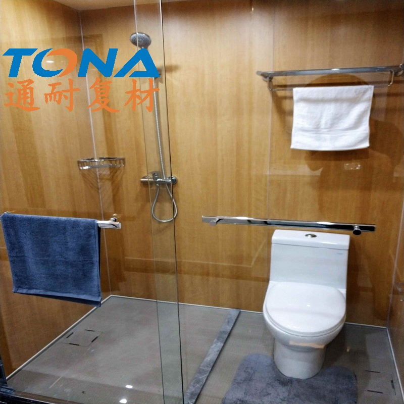 Hubei Tongnai Apartment's SMC Complete Bathroom Set Reduces Cost by 40%
