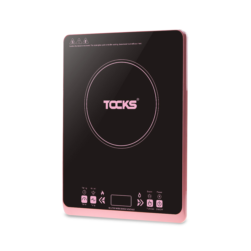 2200W Induction cooker induction cooktop induction stove with touch control pink color CC-121