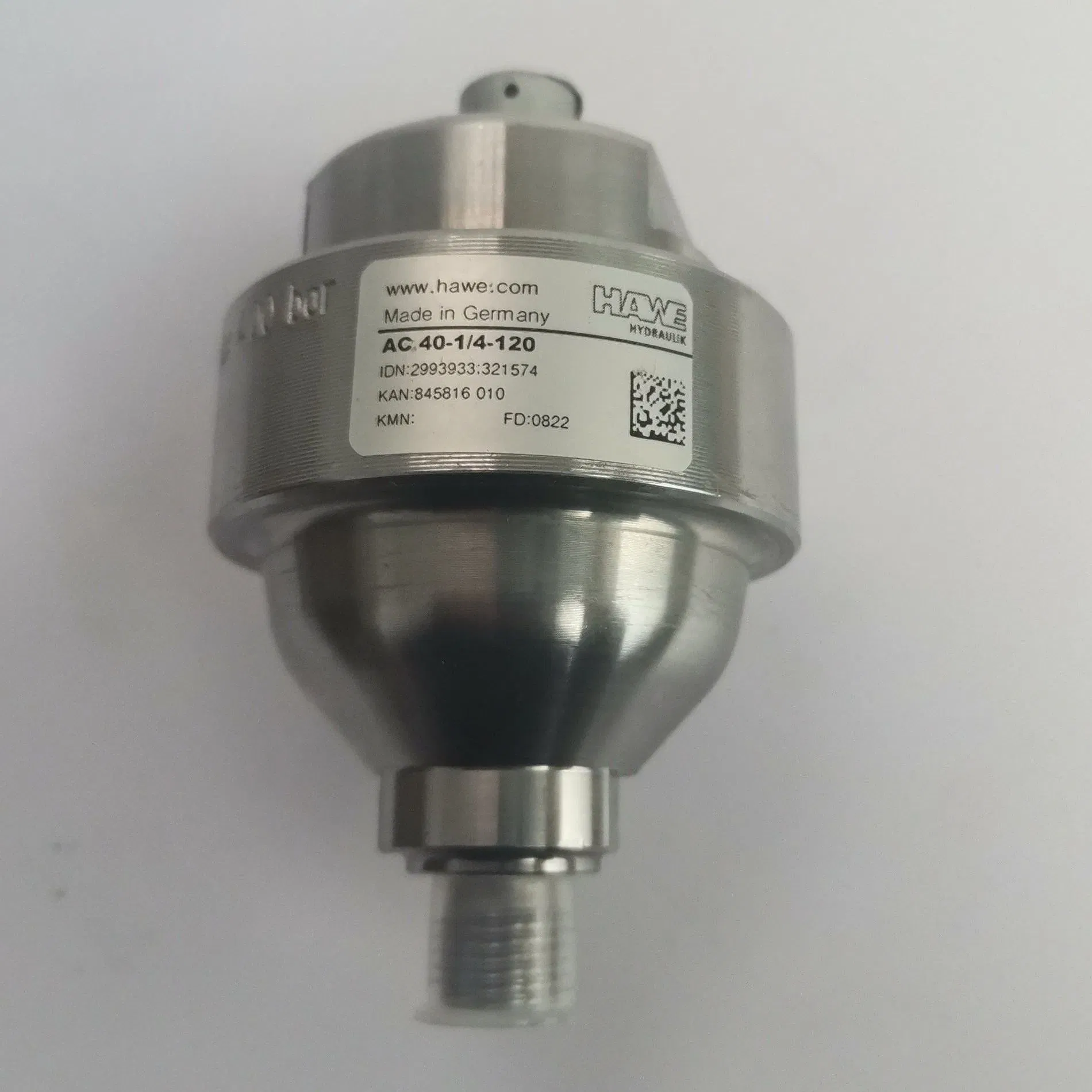 Hawe AC40-1/4-120 Hydraulic Miniature Accumulators Type AC